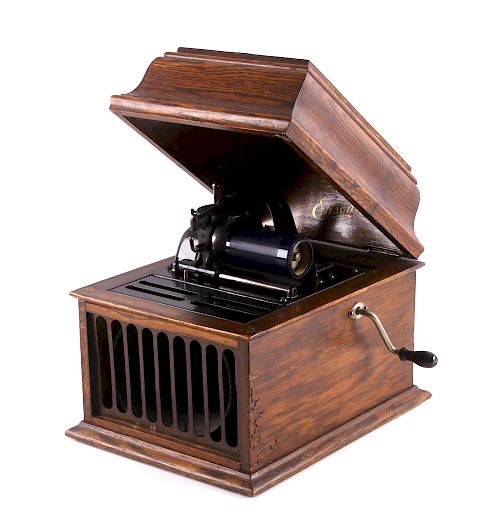 Appraisal: Antique Edison Amberola Cylinder Phonograph This is an antique Edison