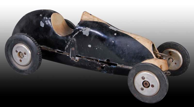 Appraisal: Early Gas Powered Race Car Toy Description '' L Metal