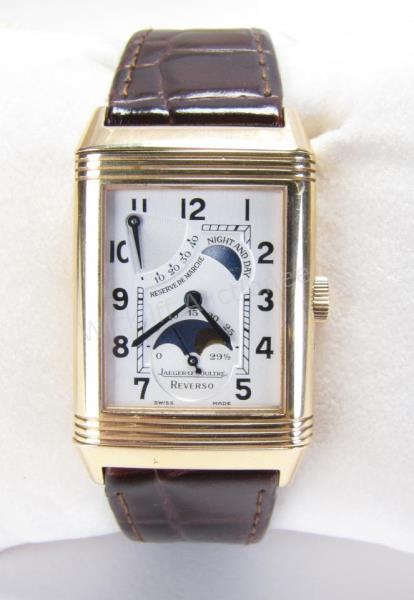 Appraisal: A gentleman's Jaeger LeCoultre Reverso Sun Moon wristwatch in K