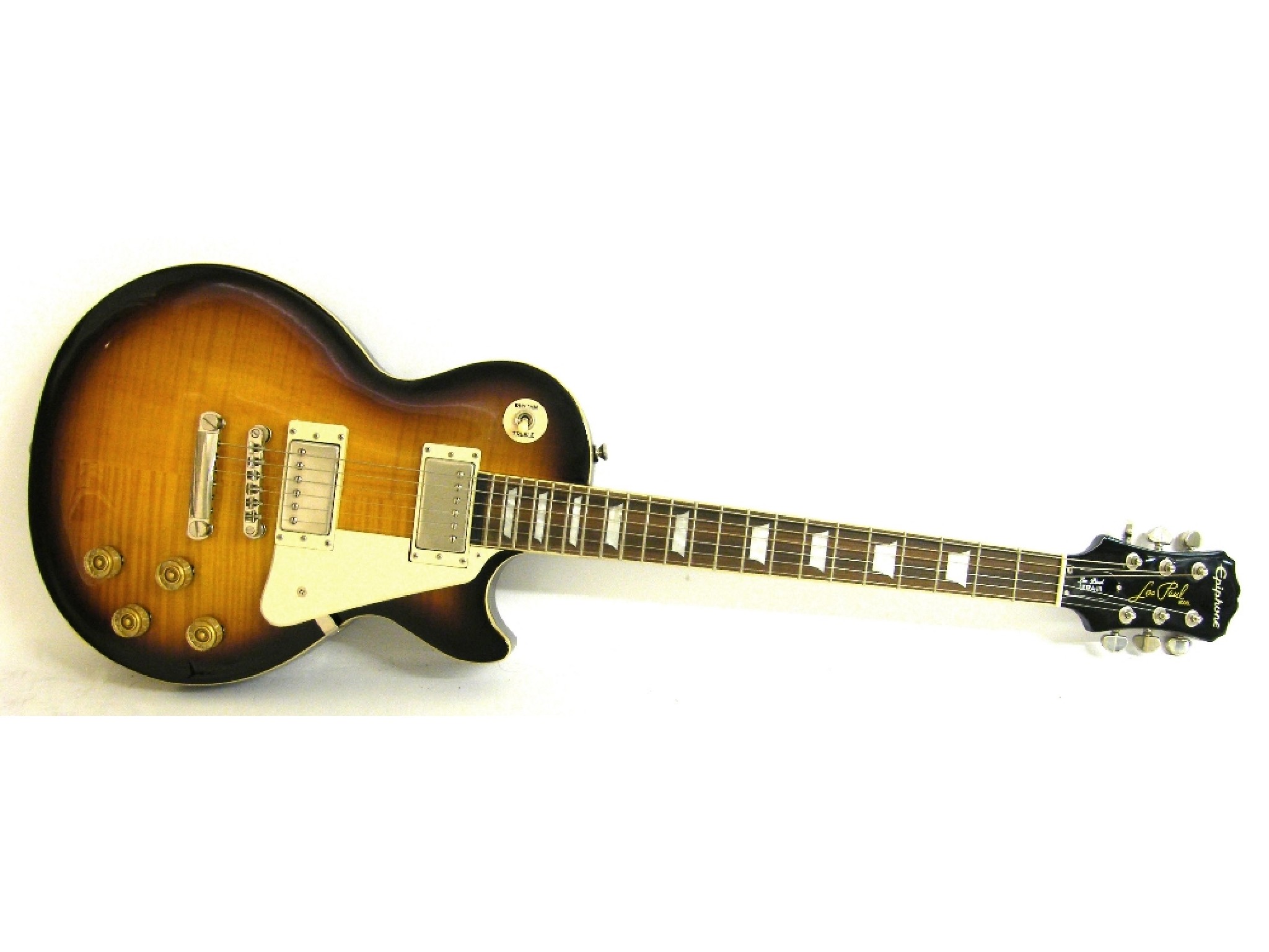 Appraisal: Epiphone Les Paul Ultra-III electric guitar made in China sunburst