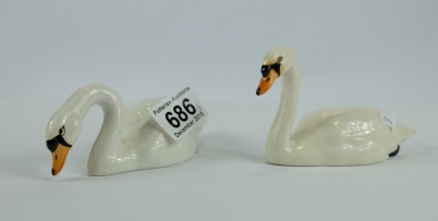 Appraisal: Beswick Swan and Swan