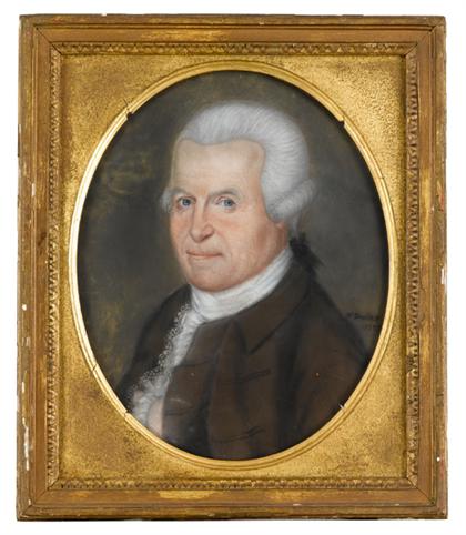 Appraisal: William Dunlap - portrait of a gentleman Signed 'W Dunlap