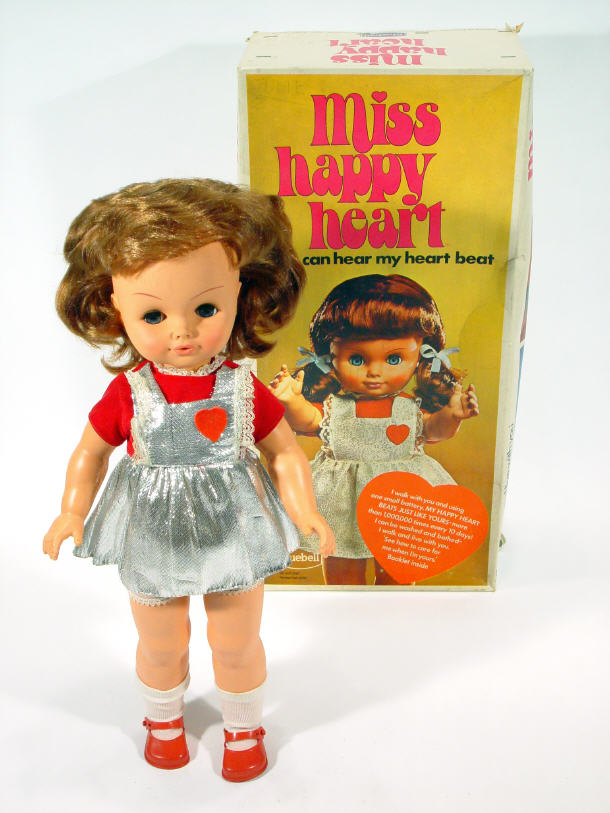 Appraisal: Boxed Bluebell 'Miss Happy Heart' walking child's doll in original