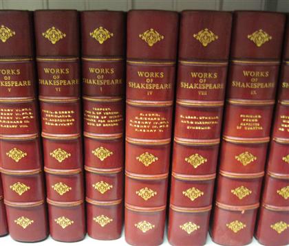 Appraisal: vols Shakespeare William The Works London Macmillan The Cambridge Shakespeare