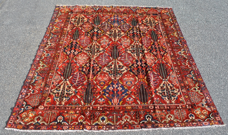 Appraisal: - Colorful room size Bakhtiari oriental rug x -