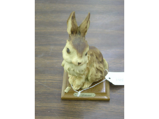 Appraisal: ARMANI FIGURINE - RABBIT