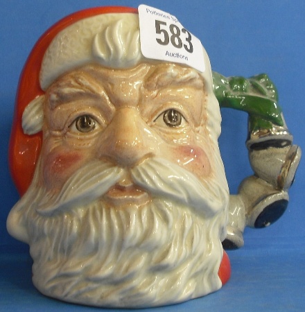 Appraisal: Royal Doulton Small Character Jug Santa Claus D Bells handle