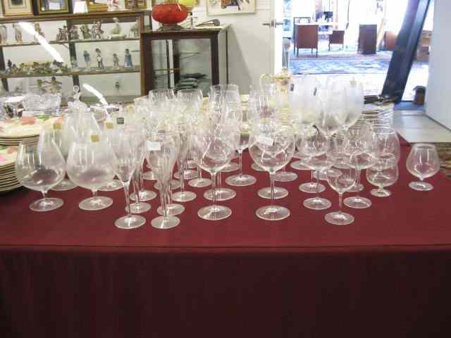 Appraisal: pcs Riedel Crystal Stemware various sizes excellent