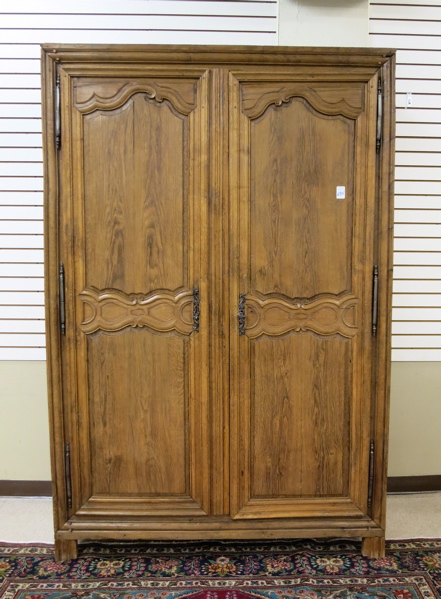 Appraisal: LOUIS XV NORMANDY ARMOIRE French th century elements having a