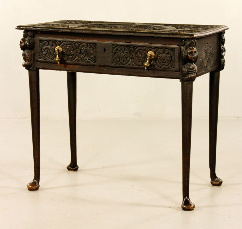 Appraisal: - English William and Mary Style Desk English William and