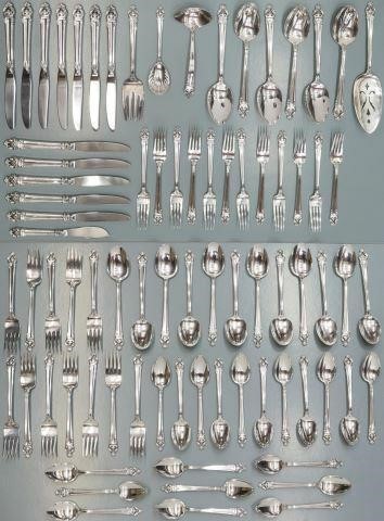 Appraisal: lot of American silver plate flatware service Reed and Barton