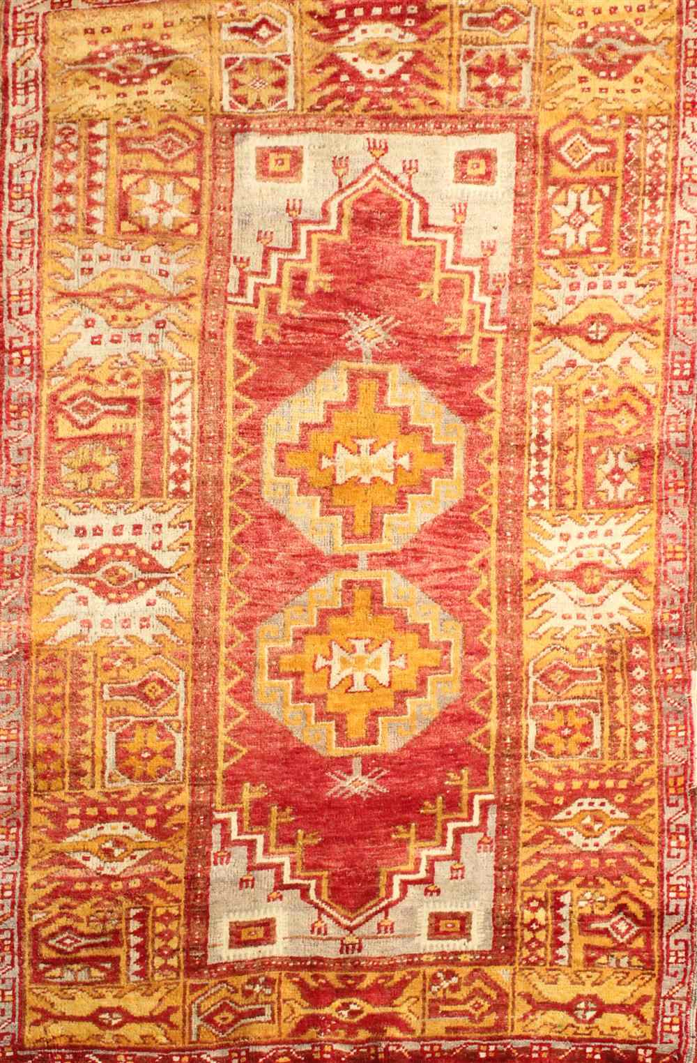 Appraisal: OUSHAK RUG approx ' '' x ' ' retail tag