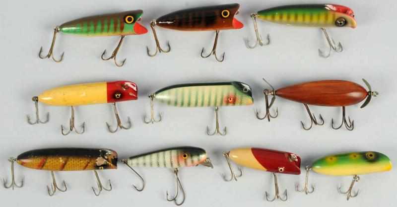 Appraisal: Lot of Fishing Lures General overall wear Many with a