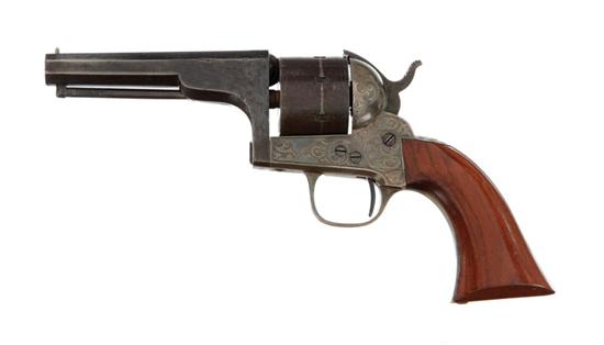 Appraisal: MOORE'S PATENT BELT REVOLVER caliber seven-shot cylinder '' octagonal barrel