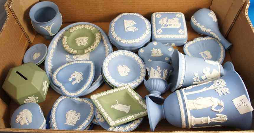 Appraisal: Collection of Various Wedgwood Jasperware and various other Pottery etc