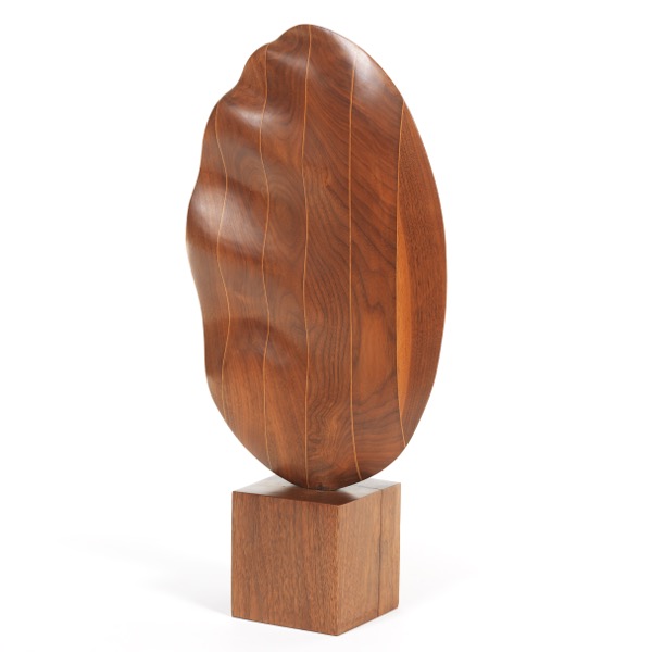 Appraisal: RON BENNETT AMERICAN - x x Ovoid form with wavy