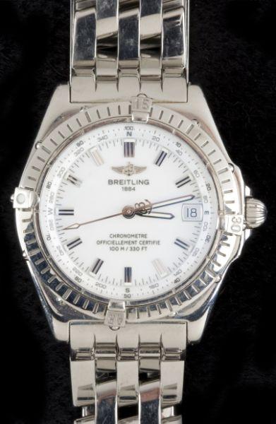 Appraisal: Gentleman's Breitling Chronometer Watch Model No A A Serial No