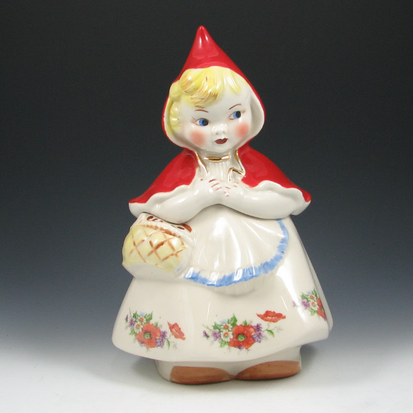 Appraisal: Hull Little Red Riding Hood Cookie Jar Little Red Riding