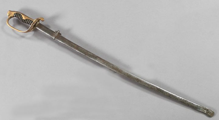 Appraisal: British Officer's Steel Dress Sword of the pattern produced until