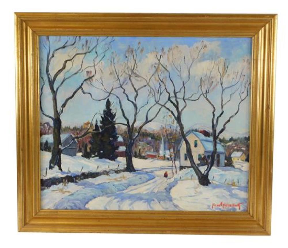 Appraisal: Bissell Phelps Smith American - th C oil on canvas