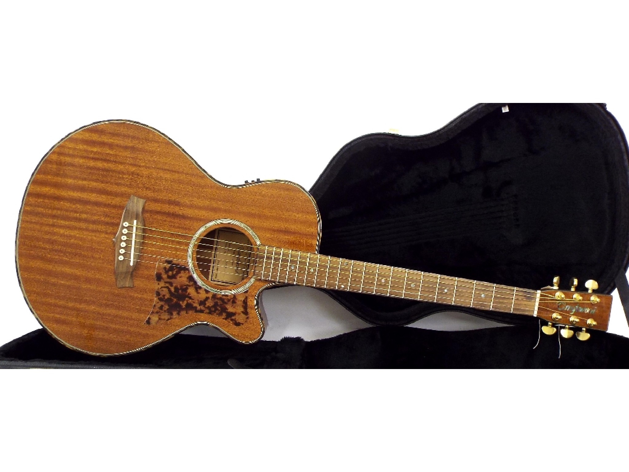 Appraisal: Tanglewood TW B electro-acoustic guitar the finish with some minor