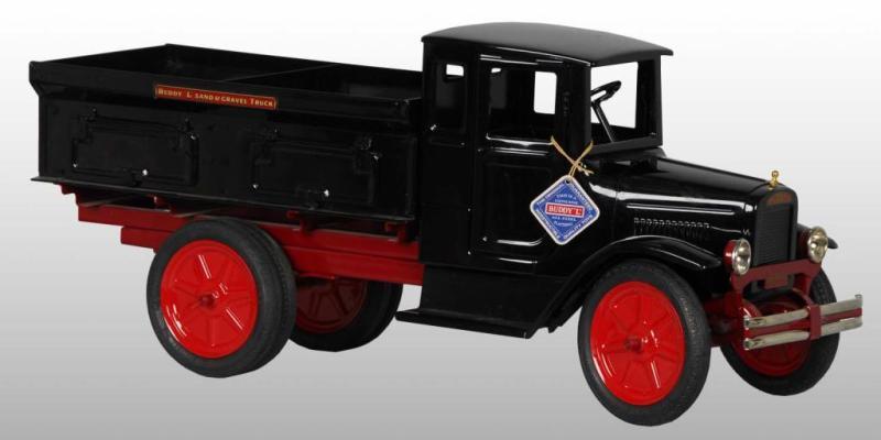 Appraisal: Pressed Steel Buddy L Sand Gravel Truck Toy Description Circa