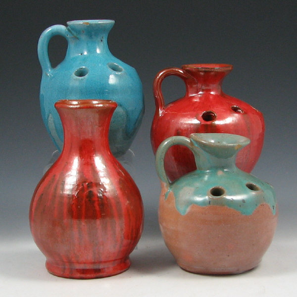 Appraisal: North State Carolina Pottery Pieces Four Four North State pottery