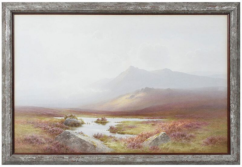 Appraisal: Charles Edward Brittan British - Highland Landscape signed lower left