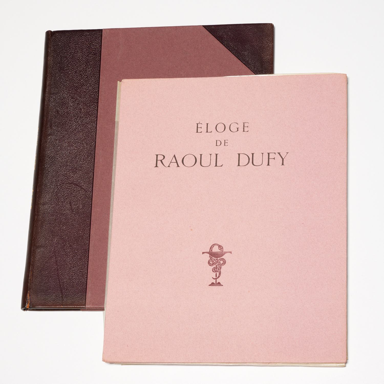 Appraisal: ELOGE DE RAOUL DUFY WITH SIGNED ENGRAVING Fernand Fleuret Pour