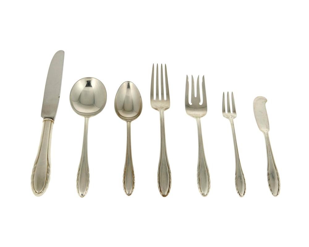 Appraisal: A GORHAM LYRIC STERLING SILVER FLATWARE SERVICEA Gorham Lyric sterling