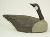 Appraisal: DECOY - Primitive carved and painted Canada goose decoy rough