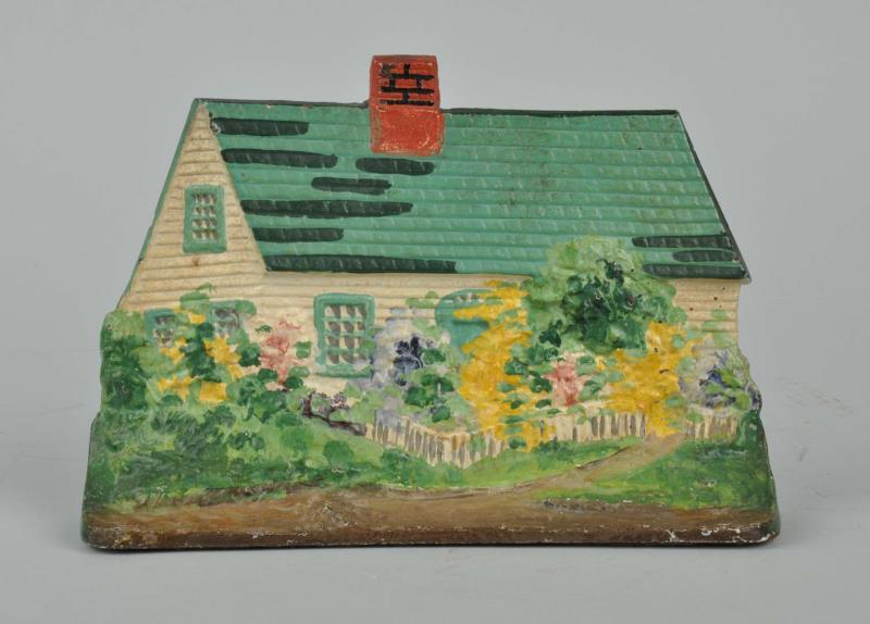 Appraisal: Cast Iron Cottage Doorstop By Eastern Specialty Mfg Co cat