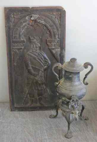 Appraisal: Early Lot Including a Dutch Silver Hot Water Urnand a