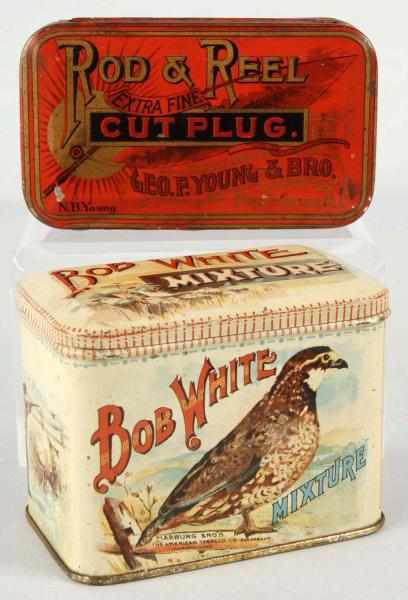 Appraisal: Lot of Tobacco Tins Description Includes one Bob White Mixture