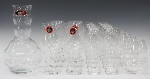 Appraisal: lot of Riedel colorless glass stemware and decanter all having