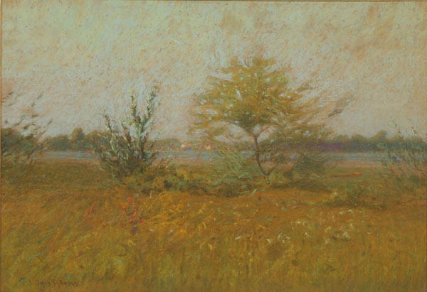 Appraisal: John Ottis Adams American - A Scene in Muncie Indiana