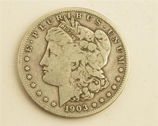 Appraisal: -S Morgan Silver Dollar Circulated condition