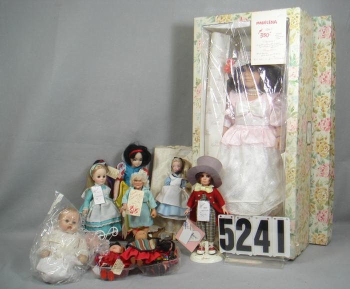 Appraisal: Vinyl Cloth dolls lot to inches tall Effanbee Fiba Snow