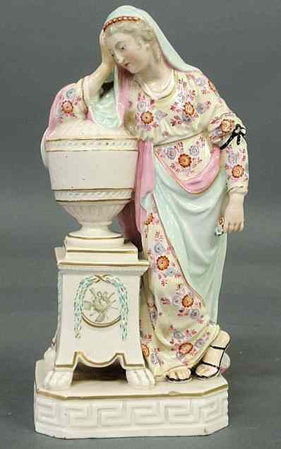 Appraisal: Derby porcelain figure of Andromeda th c h x w