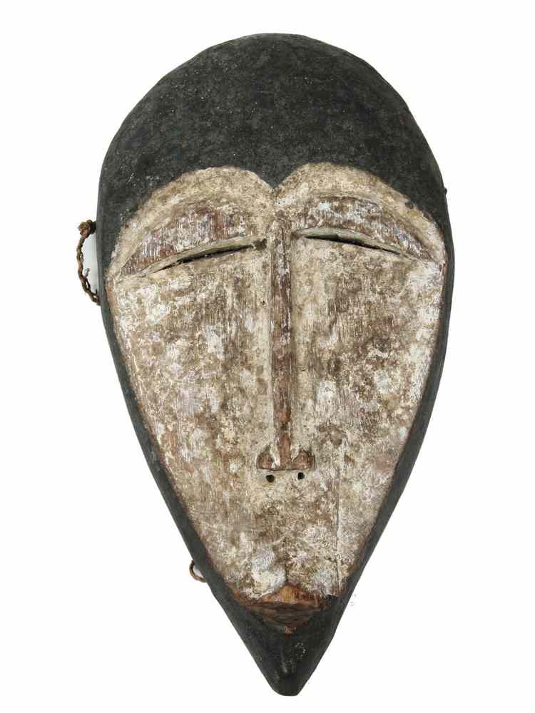 Appraisal: RARE AFRICAN RITUAL MASK - Fang People Cameroon Childs Ghost