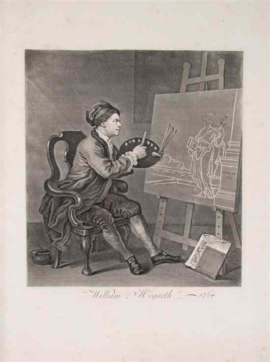 Appraisal: ENGRAVINGS HOGARTH WILLIAM The Works London Baldwin and Cradock -