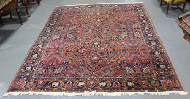 Appraisal: Beautiful Antique Persian Roomsize Carpet From a Pelham NY estate