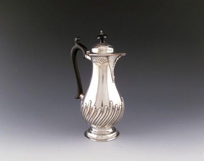 Appraisal: A late-Victorian silver hot water jug by The Alexander Manufacturing