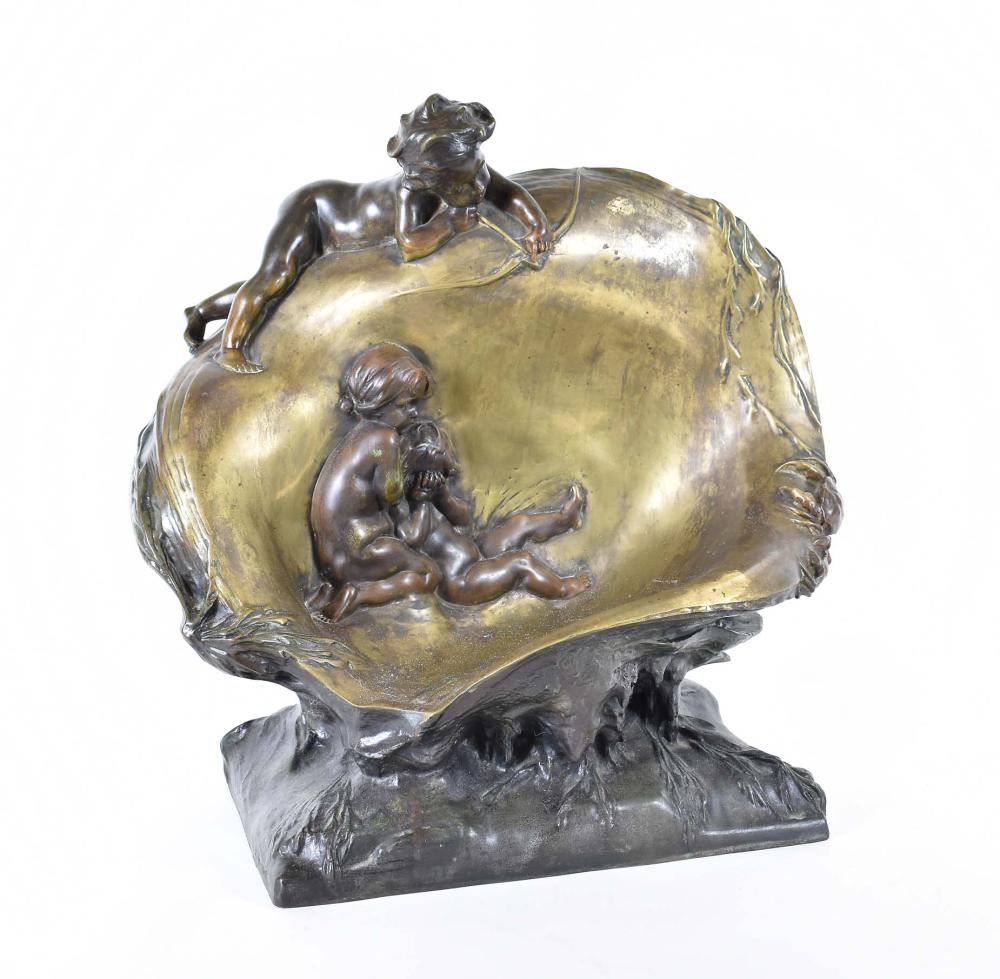 Appraisal: HENRI PERNOT FRENCH - BRONZEInscribed on the base Patinated Bronze