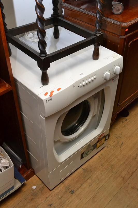 Appraisal: AN ASKO WASHING MACHINE AN ASKO WASHING MACHINE