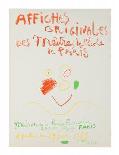 Appraisal: Exhibition Posters Picasso Pablo Affiches originales des maitres de l