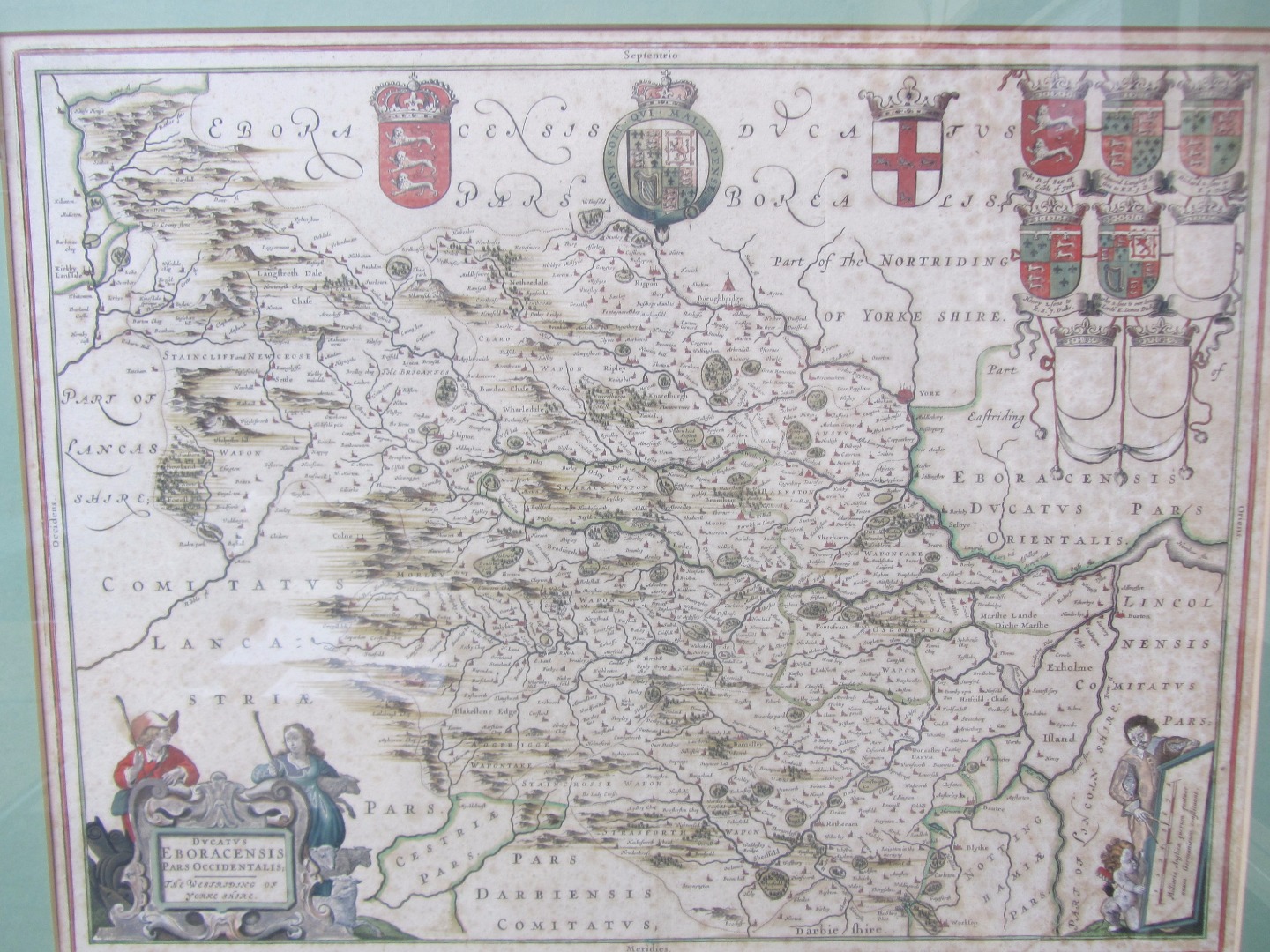 Appraisal: J BLAEU - Ducatis Eboracensis the Westriding of Yorke Shire