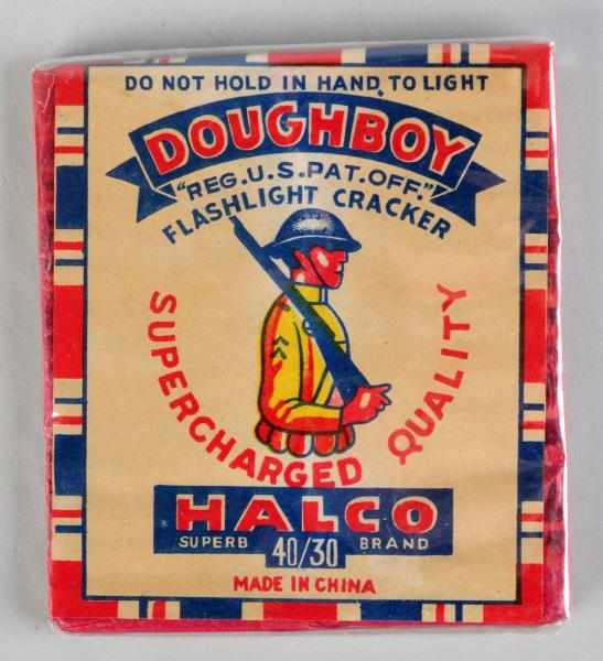 Appraisal: Doughboy -Pack Firecrackers Class Manufactured by Halco Logo crackers Condition