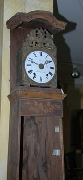 Appraisal: A TH CENTURY FRENCH LONGCASE CLOCK Derry a Dampsmesnil The