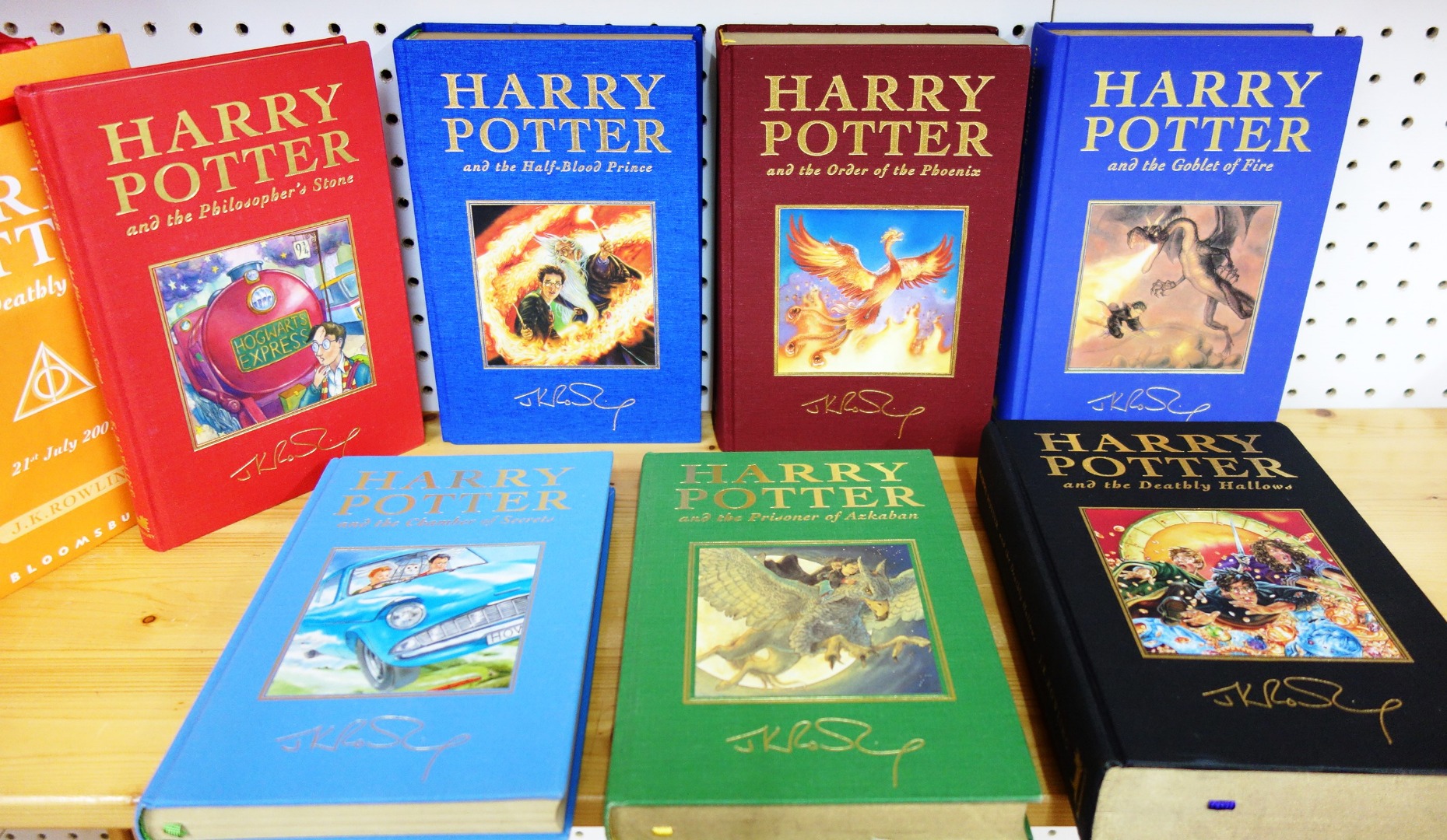 Appraisal: ROWLING J K Harry Potter - 'De Luxe Collectors Edition'